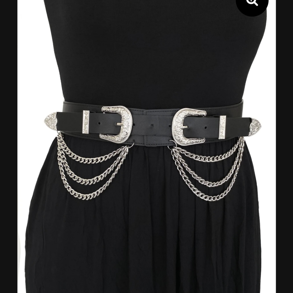Foxblood Buckle up belt